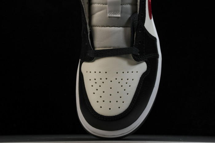 WMNS Air Jordan 1 Mid“Black Toe”  BQ6472-160