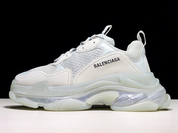 BLEN Triple S Clear Sole Grey  541624W09O11705