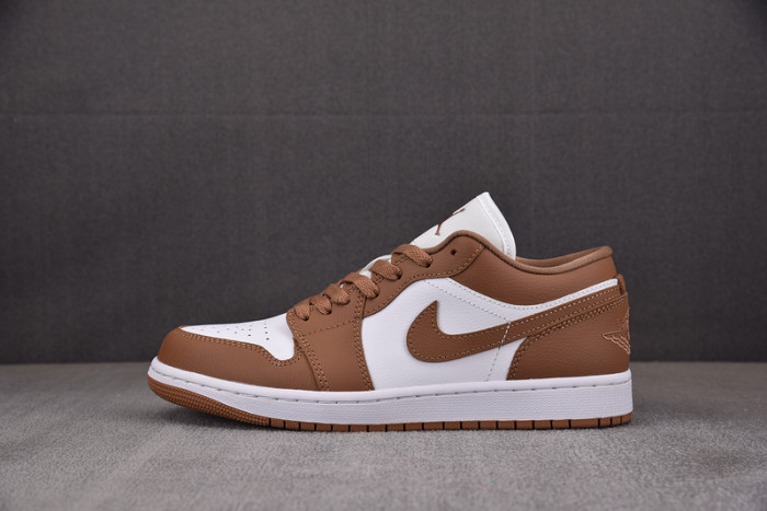 WMNS Air Jordan 1 Low Archaeo Brown White  DC0774-202