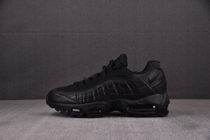 Nk Air Max 95 Recraft Triple Black (GS)  CJ3906-001