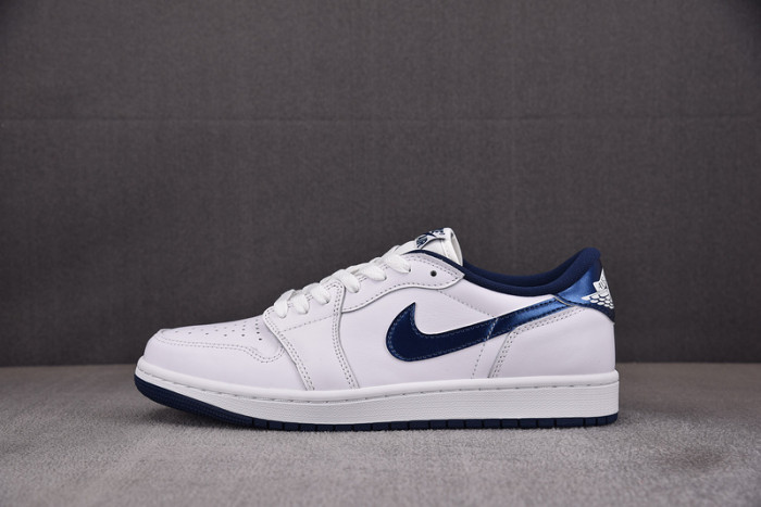 Air Jordan 1 Retro Low ''85 Metallic Blue  FB9933-141
