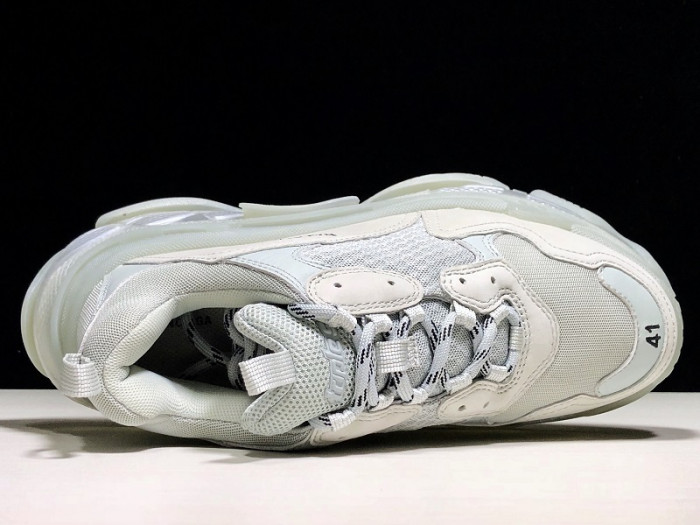 BLEN Triple S Clear Sole Grey  541624W09O11705